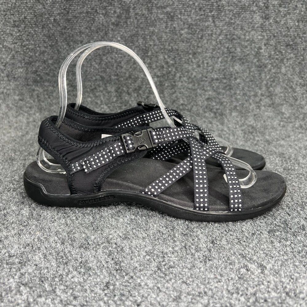 Merrell District Muri Lattice Sandals Women's‎ 8 Black Neoprene Athletic Outdoor